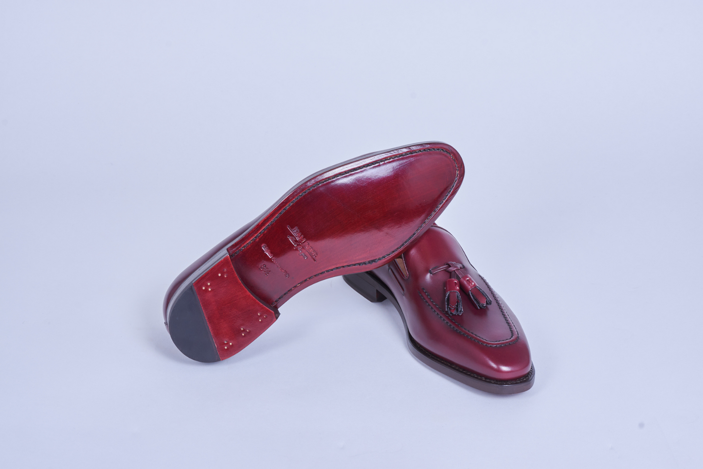 Burgundy Tassel Loafer