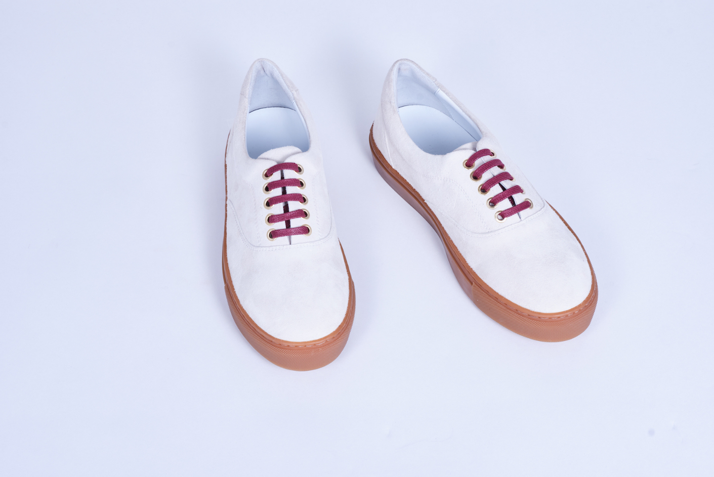 Cream Suede Sneaker