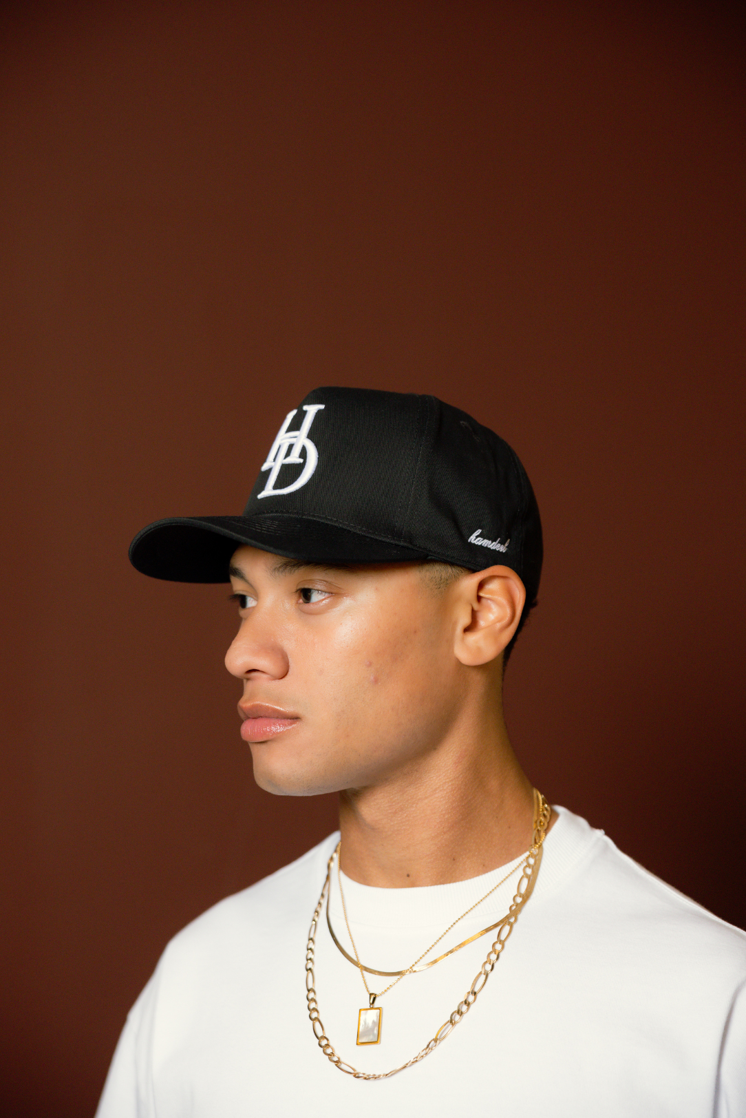HD Monogram Cap (Black)